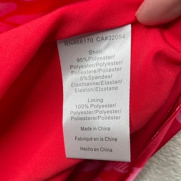 Hutch Anthropologie Ruffle Floral Wrap Dress Size Small In Red Floral Print - Picture 10 of 12